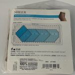 West Loop  Sheer Pantyhose 1 Pair Reinforced Toe Classic Nylon Size A Nude Photo 1