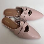 Old Navy  Women's Faux- Leather Twist Front Mule  Low Heel Sz 8 Photo 5