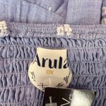 Arula Blue & White Floral Mini Dress Photo 3