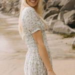 O'Neill  Romie Woven Midi Dress in Aloe Size X-Small Photo 2