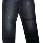 French Connection NWT FCUK Bootleg Dark Wash Jeans Black Stripe Sz 2 13” Waist Photo 7