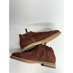 Kelsi Dagger  Boots Size 10 Women’s Suede Upper Ruched Coffee Bean Brown Booties Photo 8