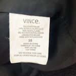 Vince Jacket 4 Black Wool Blend Boucle Cropped Blazer Silk Lined Hook Photo 15