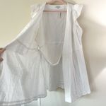 Madewell Ruffle Sleeve Peplum Mini Wrap Dress Photo 6