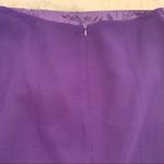 Tahari  Arthur S. Levine Pencil Skirt French Plum 8P Photo 7