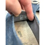 Clarks Womens Shoes 8.5 Blue Denim Casual Lace-Up Comfort Sneakers Photo 4