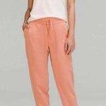 Lululemon pink savanna scuba Joggers with Elastic Waistband Photo 0