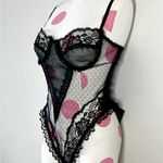 Vintage Gothic Teddy Lingerie Black Size M Photo 3