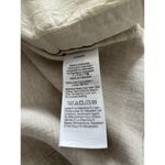 Madewell  $128 V-Neck Mini Dress 100% Linen in Natural Size XS NQ627 Photo 7