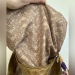 🎉Host Pick🎉Sienna Ricchi Tan Faux Crocodile Floral Hobo Shoulder Bag Purse Photo 9