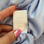 Aura Blue Tiered Midi Sundress Casual Photo 8