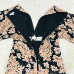 Gianni Bini Black Floral Long Sleeve Cutout Mini Dress Mobwife Party Size 4 New Photo 7