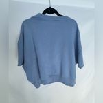 Victoria's Secret Victoria Secret Pink Raglan Short Sleeve Cropped Fleece Size Large Photo 5