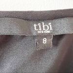Tibi Black Silk Dress With Ruffle Details Photo 2