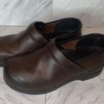 Dansko  Brown Leather Professional Clogs 41 / 11 Photo 4