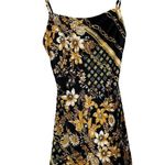 Princess Polly  Lucci Mini Dress Sleeveless Chain Floral Black Size 4 EUC Photo 1