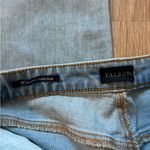 Talbots  Light Blue Denim Jeans with Pink Stripe Photo 3