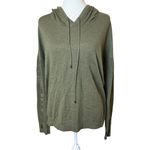 Stitches & Stripes Sweater Beckett Hoodie Olive Green Pullover Thumbholes Small Photo 3