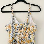 Joie New  Mommy and Me Floral V Neck Maxi Dress in Yellow Grey Women's Size 6 Photo 5