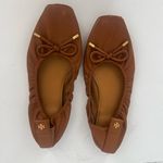 Tory Burch  Brown Leather Ballet Flats 8 Photo 3