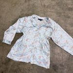 American Vintage Vintage coquette cottagecore satin floral pajama top Photo 1