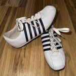 K-Swiss  Y2K 90's White Leather Classic Low Sneakers Women's Size 6.5‎ Photo 0