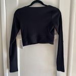 Year Of Ours  Ribbed Crop Long Sleeve Top Photo 4