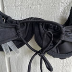 Victoria's Secret VS Swim NWT Wicked Ruched Push Up Bikini Top Adjustable in Black Size 32D Photo 5
