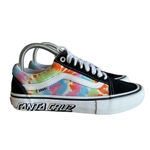 Vans X Santa Cruz Old Skool Pro Skate Shoe Size 7 or 5.5 #811 Photo 2
