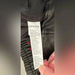Spanx ® Faux Leather Jogger Pants Black Pull On Rocker Chic Luxe Size XL Photo 8