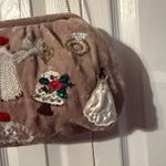 Bridal era beaded velvet pink bag Photo 2