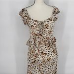 Sofia Jeans by Sofia Vergara Ruffle Sweetheart Long Midi Dress Womens Size Small Photo 4