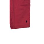 Ralph Lauren Sport Women's Shorts Bermuda Flat Front Snap Pockets Cotton Size 2 Red Photo 1