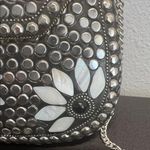 Antik Kraft  | Metal Mosaic Floral Purse w/ Crossbody Photo 4