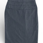 Venus Gray Pencil Skirt Tummy Control Stretch Business Casual Workwear S 6 Photo 0