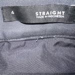 Loft Elegant Charcoal Women's Straight Leg Pants Size 4 Photo 7