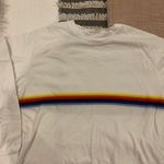 John Galt Rainbow Stripe Long Sleeve Photo 1