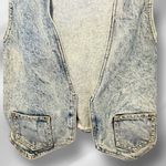 Vintage‎ Steel Jeans Denim Vest Blue Photo 2