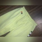 Aviator Nation  check Neon yellow sweatpants classic casual logo spring revolve Photo 3
