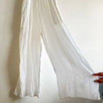 Wilfred Aritzia  New Chianti Jumpsuit Stretch Smocked White Size Medium Photo 6