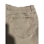 American Eagle  Jeans Size 1R Olive Green So Slimming Girlfriend Slim Leg Ankle Photo 9
