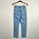 Reformation Liza Ultra High Rise Slim Straight Jeans in Malta Photo 2