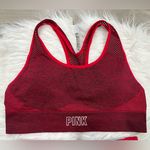 PINK - Victoria's Secret 🆕  Red Seamless Workout Tight Set Photo 9