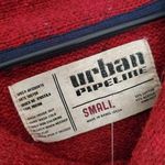 Urban Pipeline Size Small Red Long Sleeve Shawl Neck Knit Sweater Photo 2