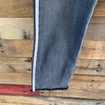 Dear John Black Skinny Crop Jeans With Side Stripe Size 27 Photo 6