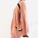 Umgee  Oversized Wrap Sweater Draped Boho Crochet Chunky Swing Cardigan Jacket.‎ Photo 5