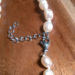 Peach Freshwater Pearl Stainless Steel Necklace Photo 6