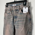 RE/DONE $299 NWT  70S LOOSE FLARE TINTED BLUSH JEANS SZ 25 Photo 4