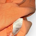 Aritzia  Sunday Best Quaint Linen cotton mini square neck mini dress orange sz XS Photo 10