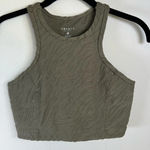 Twenty Montreal Bali Tiger 3D Women's Sports Bra Olive Green Crop Athletic Small Photo 0